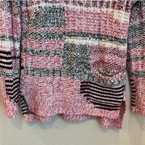 Anthropologie Sparrow Wool Blend Marled Cowl Neck Sweater Size Small - Picture 5 of 11